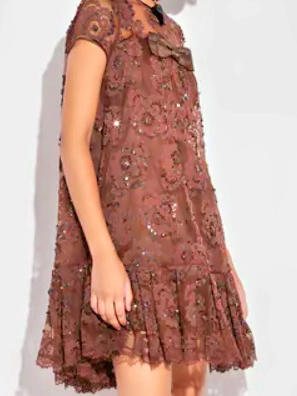 Coach Floral Lace Dress Size 4 NWT